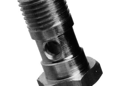 Hollow screw 1-fold – galvanized steel