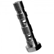 Hollow screw 2-way – long – galvanized steel