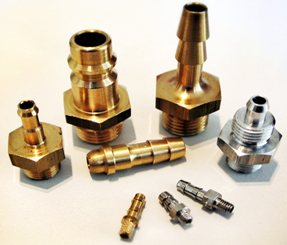 Steckverbinder und Schlauchtüllen aus dem Katalogprogramm